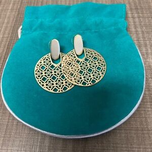 Kendra Scott Didi Gold Filigree Earrings